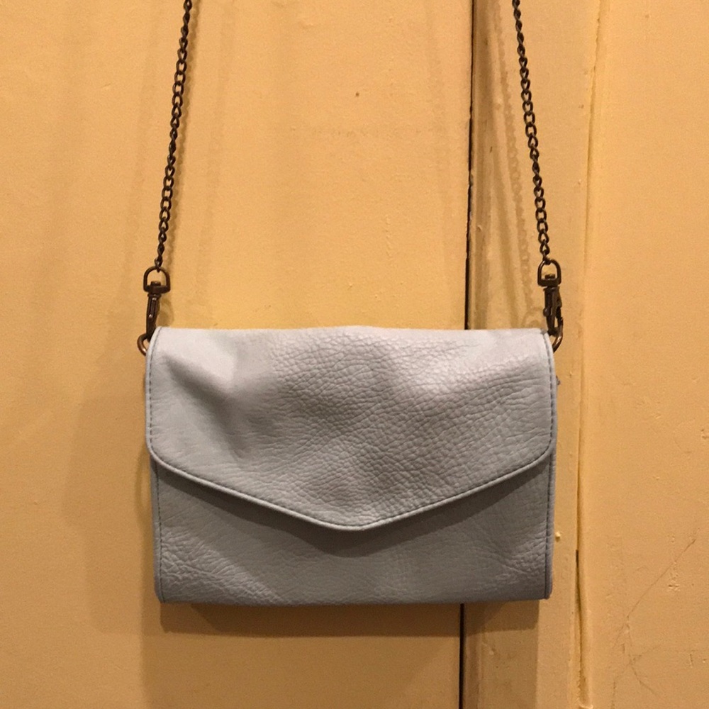 Mint crossbody bag